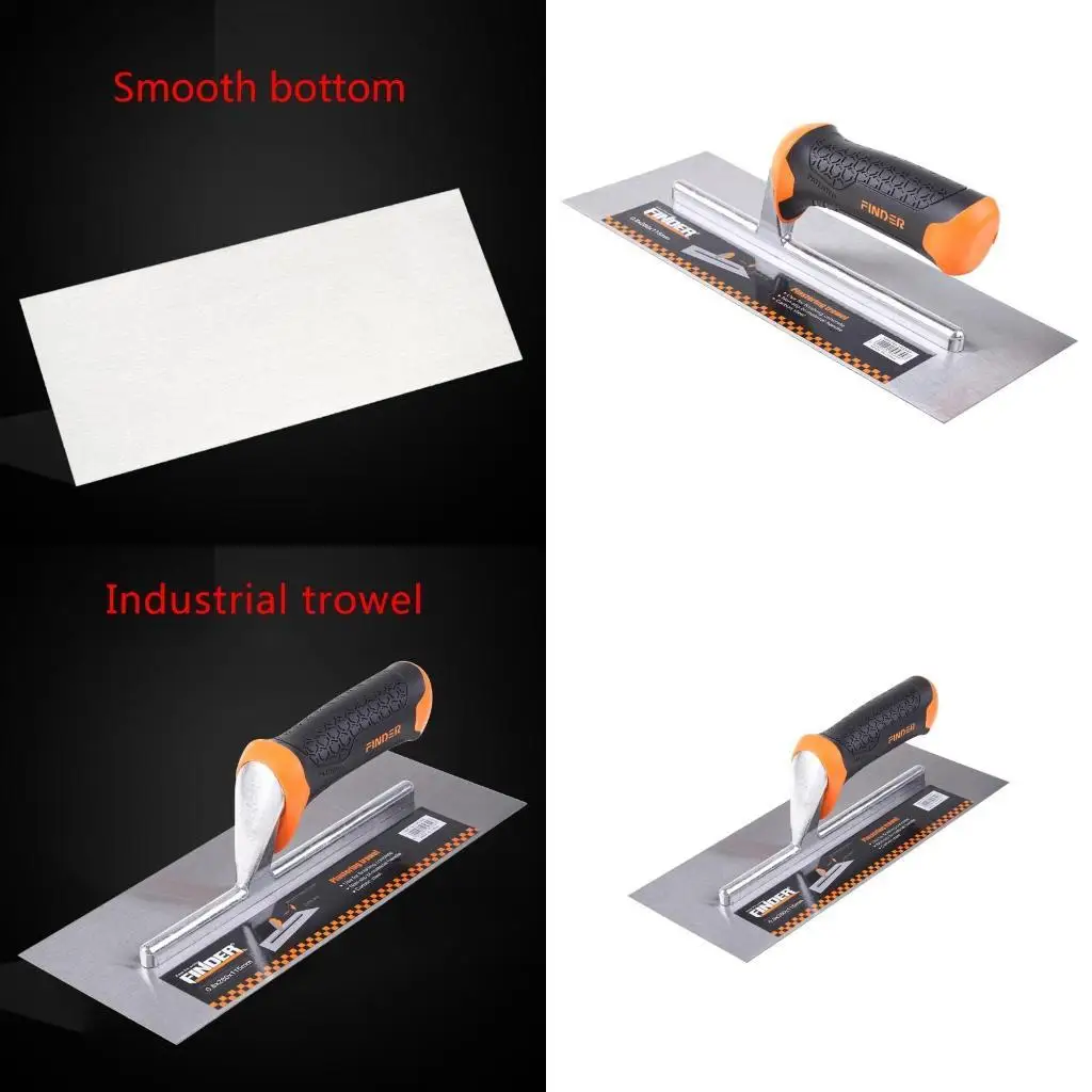 

R9UF 280x115MM Durable Carbon Steel Concrete Finishing Float Trowel for Home Room