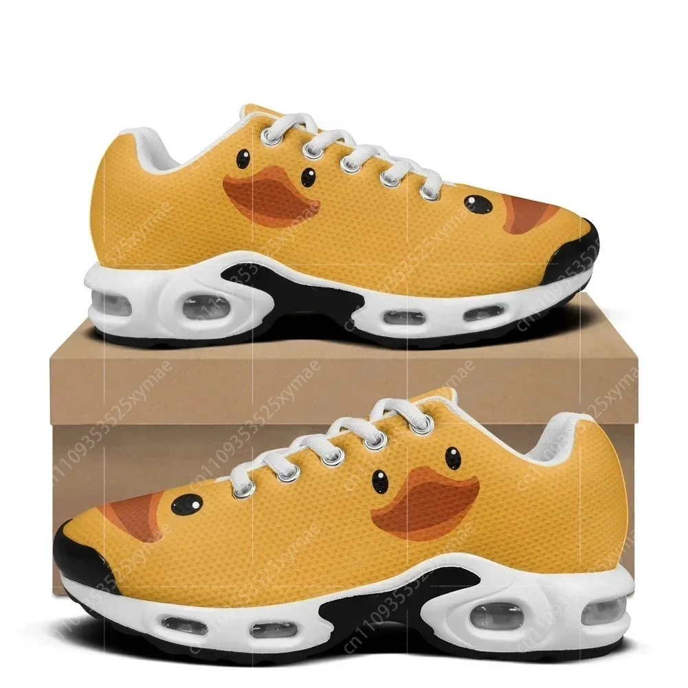 

Кроссовки на воздушной подушке Little Yellow Duck, легкие спортивные кроссовки для мужчин, женщин и подростков, сетчатые кроссовки для пар