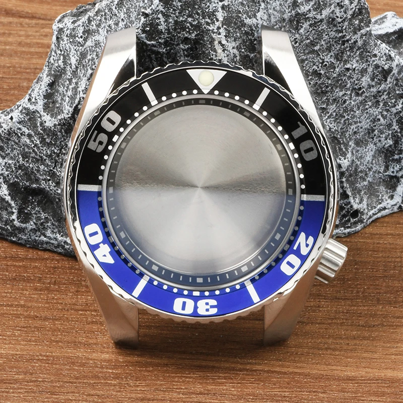 Корпус для часов HEIMDALLR SBDC001 Стальной корпус для часов C3 супер светящееся сапфировое стекло подходит для NH35/NH36 Часы для дайвинга с автоматическим механизмом