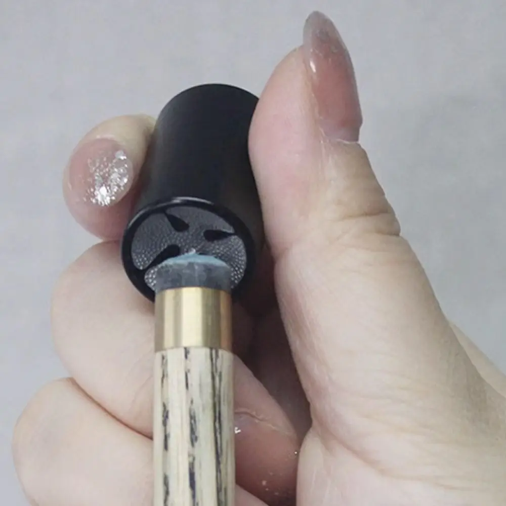 2 en 1 pointe de queue Shaper réparation efficace Snooker queue de billard pointe correcteur accessoires de billard en aluminium queue de billard Shaper
