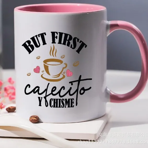 11Oz Amazon popular high-value ceramic mug home office breakfast cup large-capacity manufacturer wholesale coffe kawaii cup