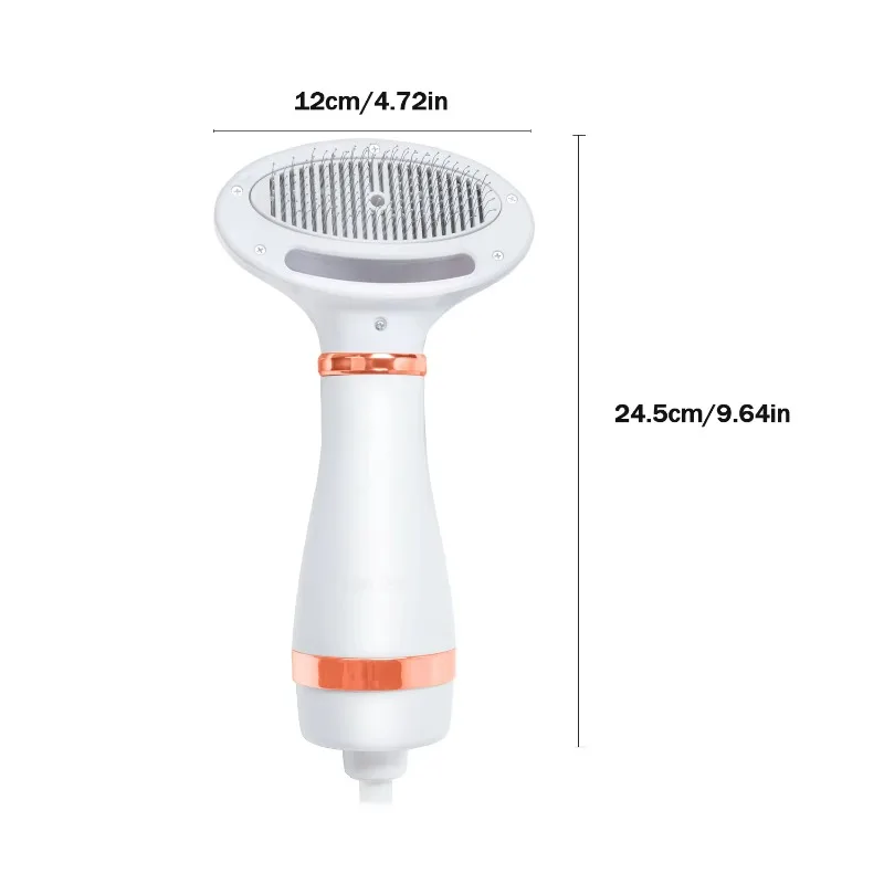 

Hair Dryer for Dogs Cat Pet Grooming Blower Warm Portable Dog Blower