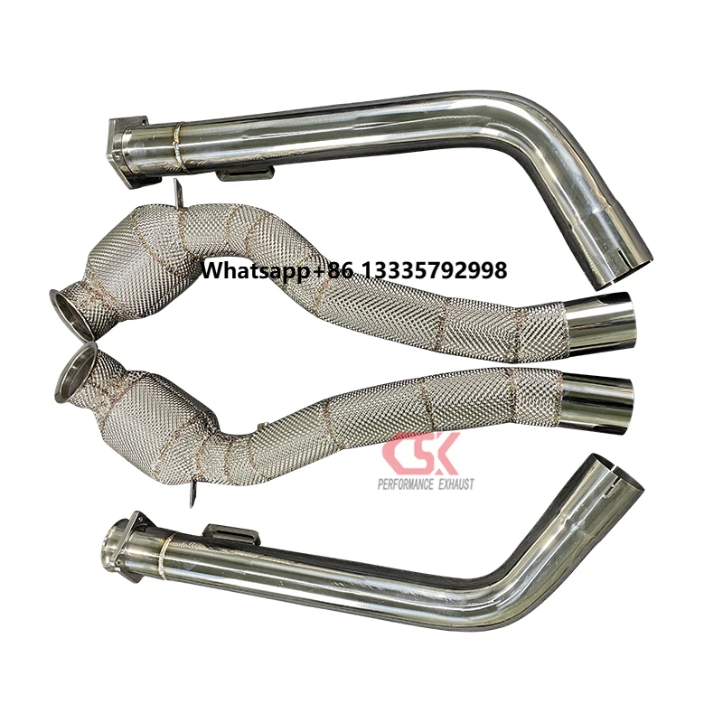 

Exquisite Craftsmanship Environmental Compliance Standards Downpipe for Mercedes Benz G500 W463A W464 Downpipe End Exhaust