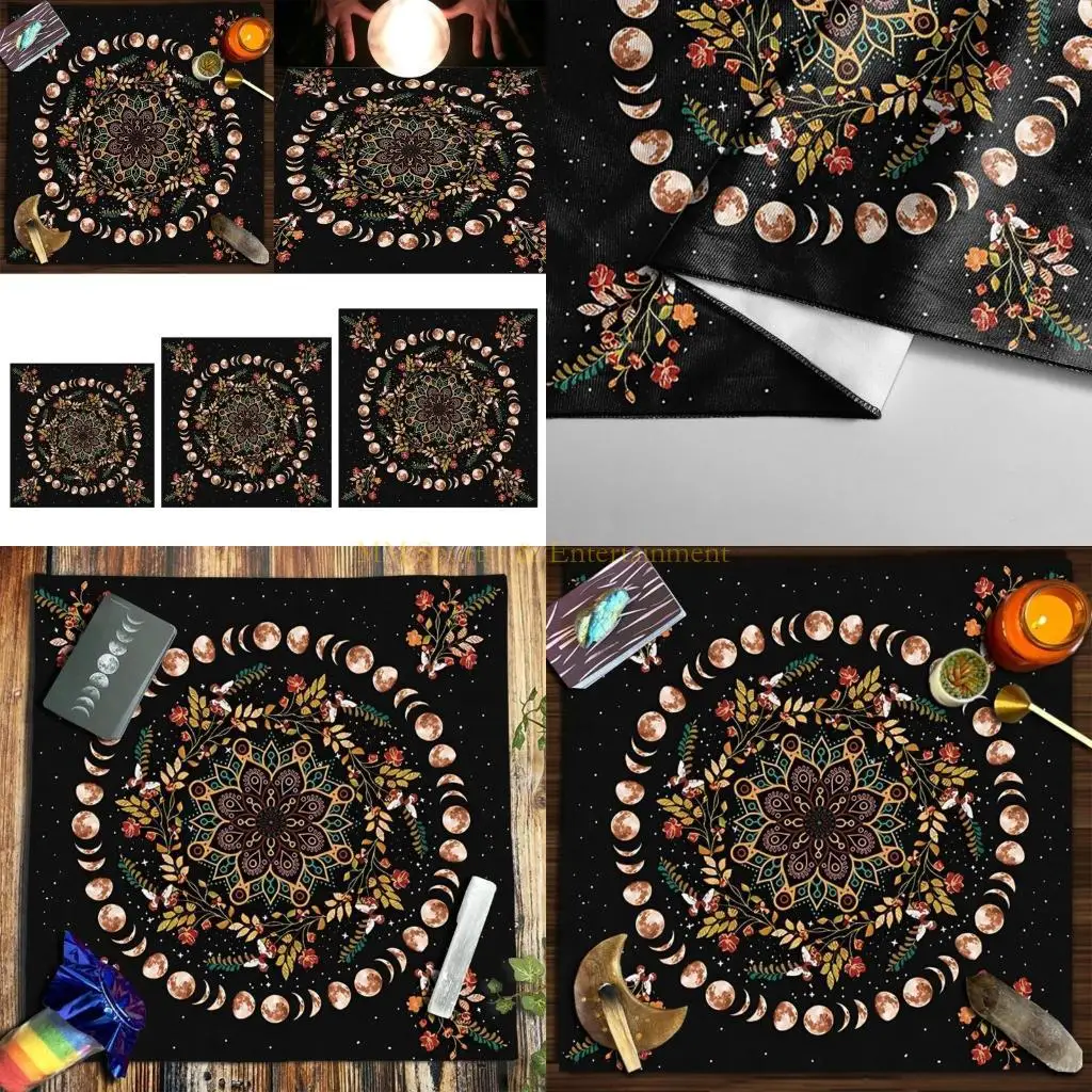 

31be tarot card tablecloth Moonhase Divination