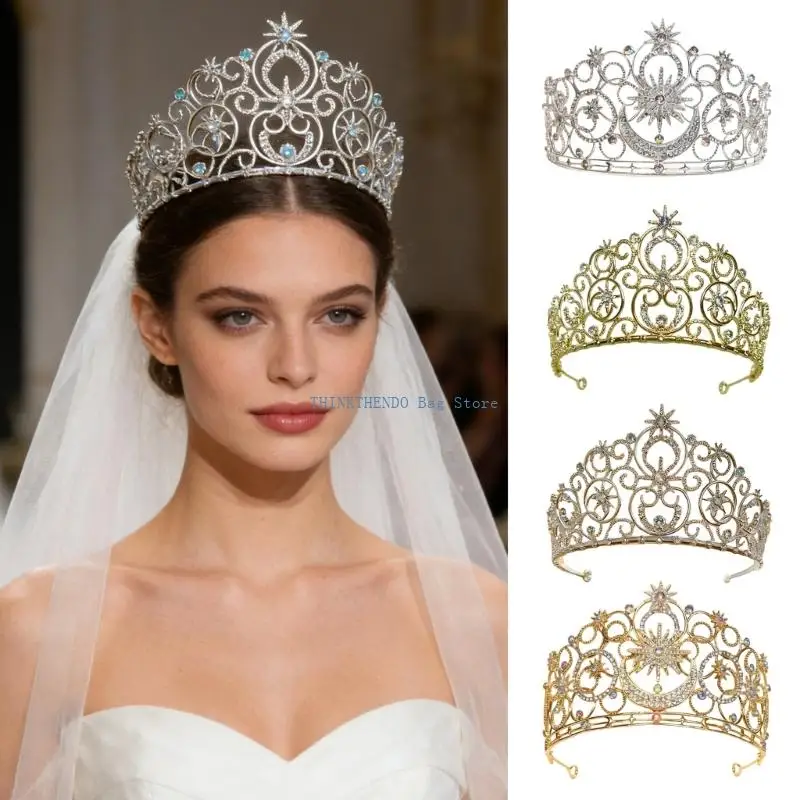 

340D Exquisited Headband Bride Hair Band With Intricate Carving For Special Occasion