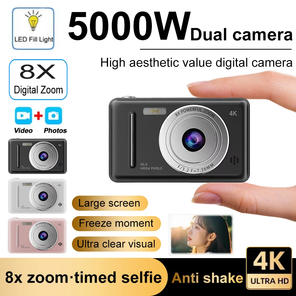 4K Digital Camera D…