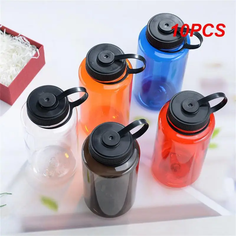 

10PCS 1000ml Portable Sports Wide Mouth Large Capacity Water Bottle Drink Cup Portable Mug Wear Drop-resistant Sports Bottles