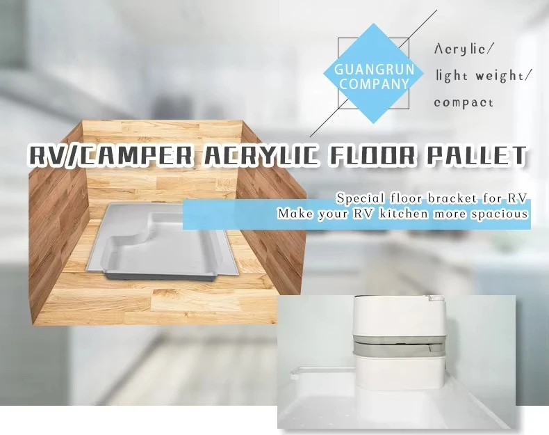 RV Camping Van Duschwanne Badeboden