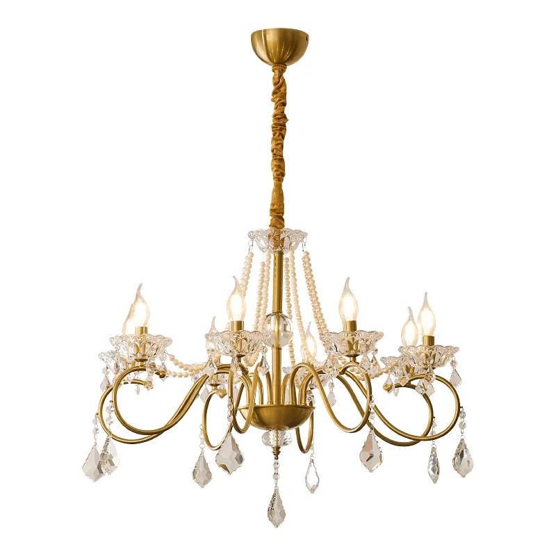 

American minimalist modern living room light dining room master bedroom light French retro