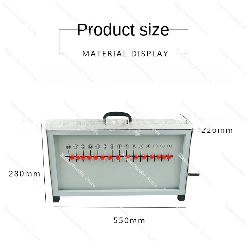 22012 Vertical and Horizontal Wave Demonstrator Portable Box-Type Physics Teaching Demonstration Instrument