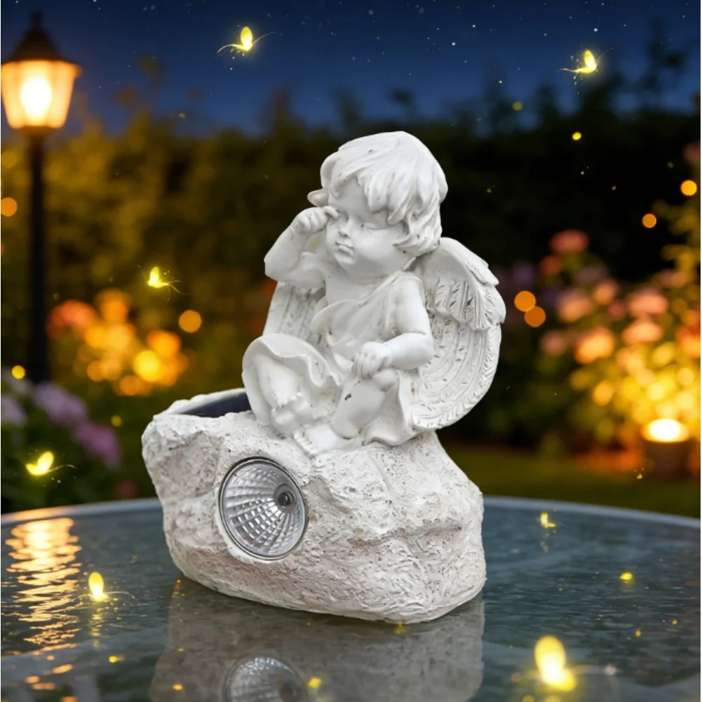 solar-powered-garden-angel-statue-with-traditional-celestial-motif-and-resin-construction-for-outdoor-landscaping