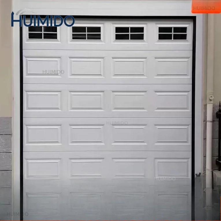 Beijing household residential garage flap motor European anti-theft aluminum alloy villa rolling gate push-pull therma