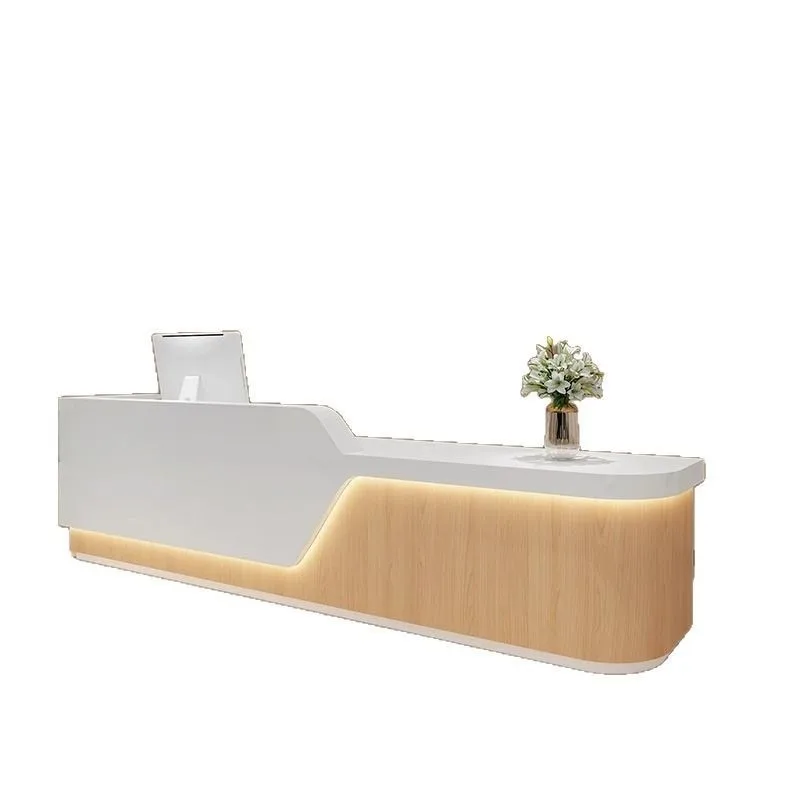 Dental hospital reception desk guide desk nurse station workbench