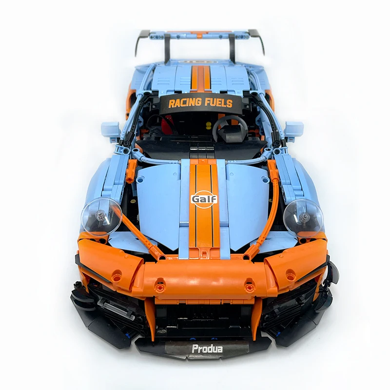 Classic MOC 66624 Technical Compatible 42056 Super Sports Car Racing Model Building Blocks Bricks Puzzle DIY Toy Chrismas Gifts