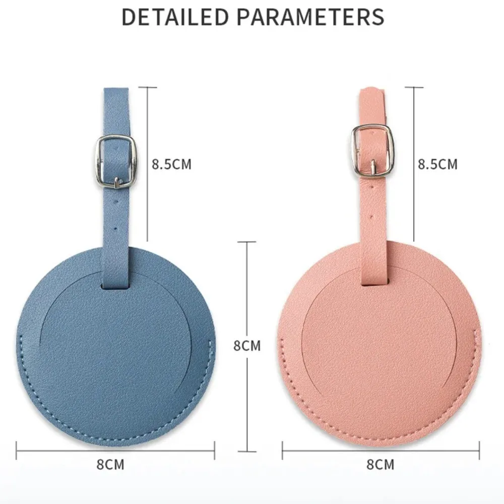 Gita Personalized Luggage Tag Simple and Solid Color Suitable for Travel Parent-child Wedding Gifts Free Customization
