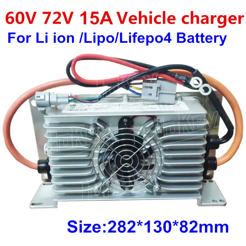 Waterproof 1500W 72V 18A speed boat yacht vehicle car Charger 20S 84V 21S 88.2V lipo 24S 87.6V Lifepo4 LTO lead acid Batterys