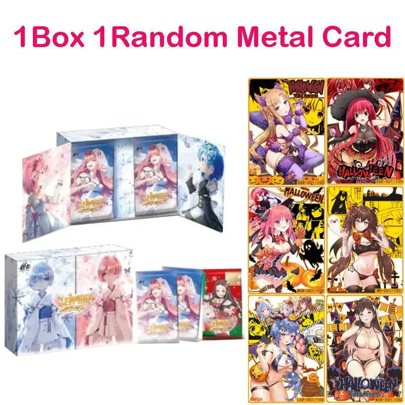 

Newest Goddess Story Collection Card Full Set Waifu Booster Box ACG TCG CCG Doujin Toys And Hobbies Gift With Metal Card