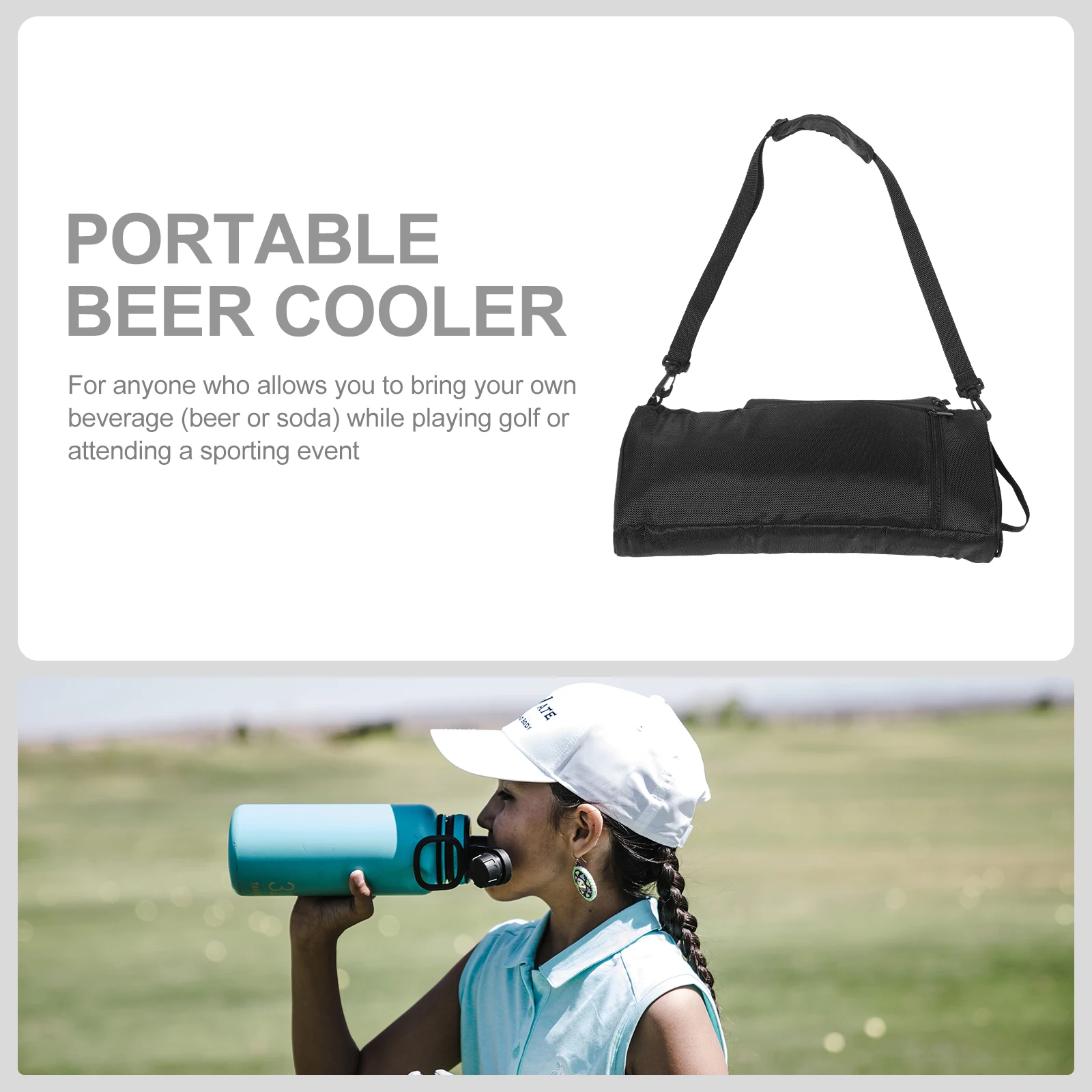 

Car Refrigerated Bag Golf Accessory Cool Insulated Soft Cooler Beer Storage Sided Small Container Accessories Bags