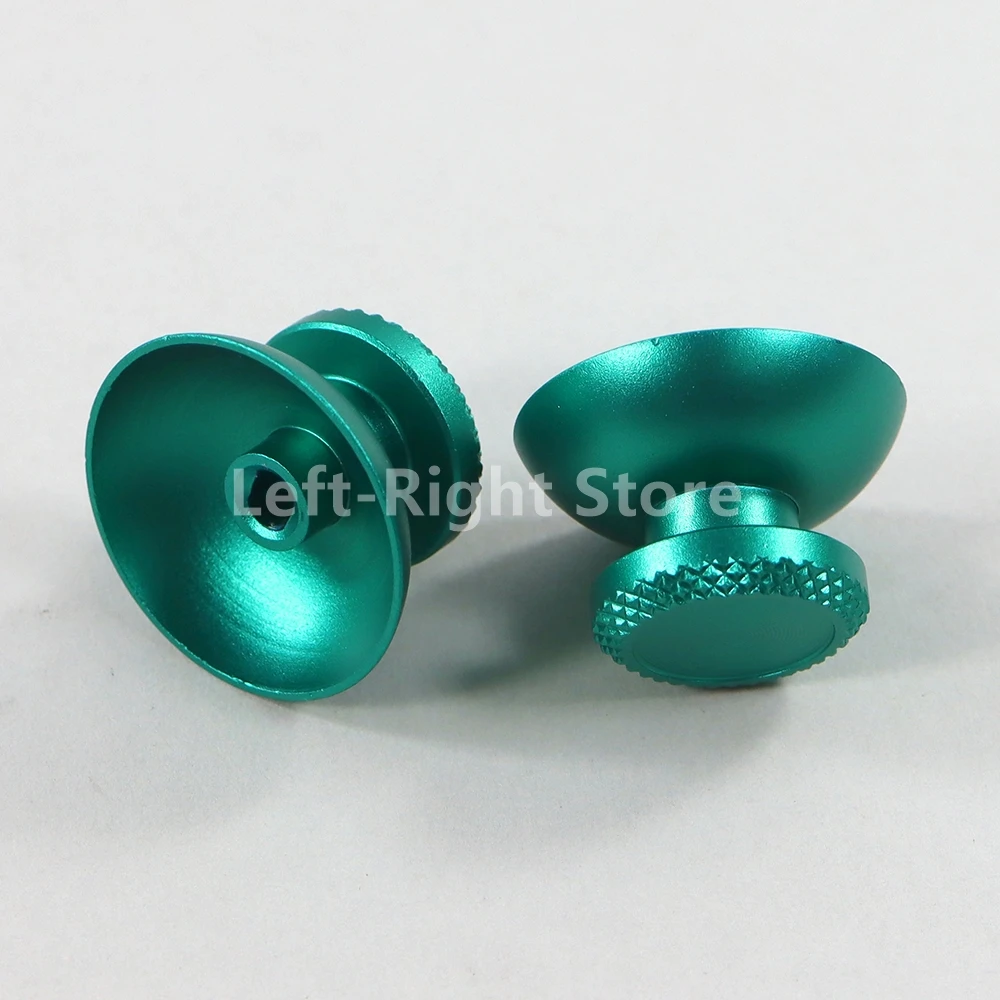 1set Mushroom Aluminum Metal Joystick Grip Cap Analog Thumb Stick Cover For PS5 Gamepad Controller Thumbstick Replacement