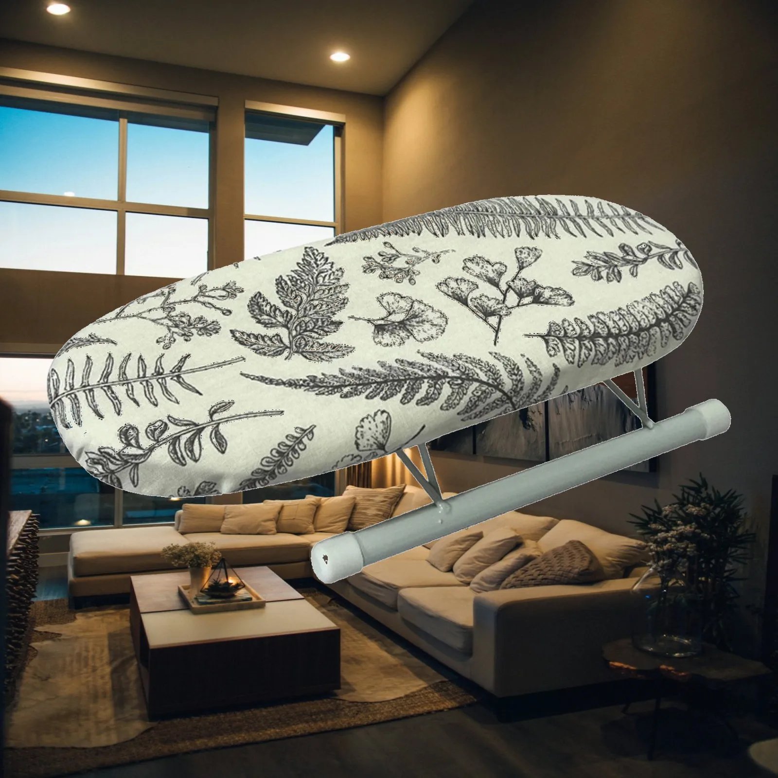 Small Sleeve Ironing Board Tabletop Foldable Ironing Pad with Cover Portable Press Surface for Dorm Sewing Room