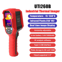 UNI-T UTi260B 256x192 Handheld Thermal Imaging Camera -15℃ ~550℃ for Construction Inspection Water Leak Detection(Free Shipping)