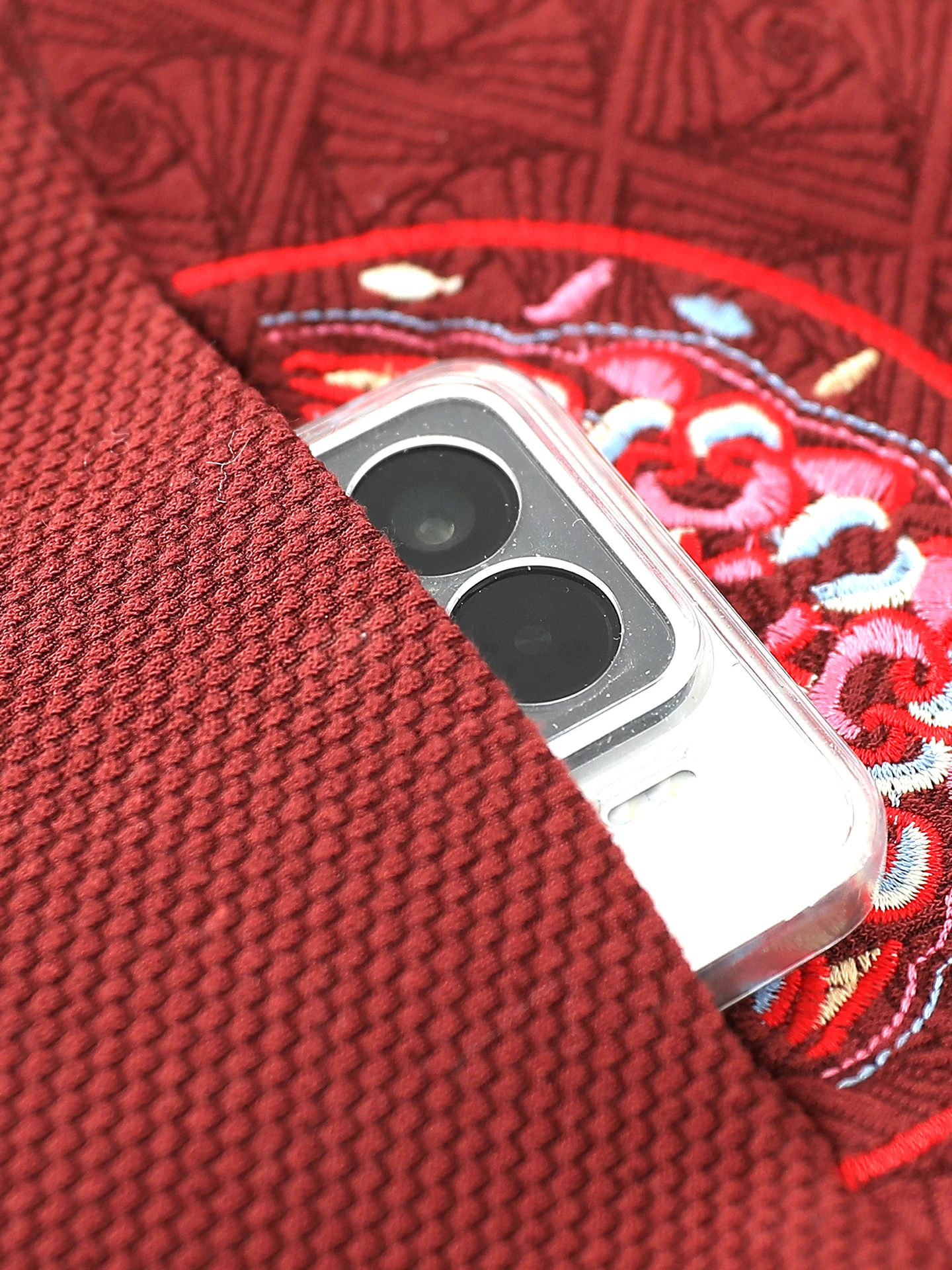 Andma's Svel-Chaleco holgado para mujer, ropa de abrigo informal con detalle de botones, bordado, varios bolsillos, otoño