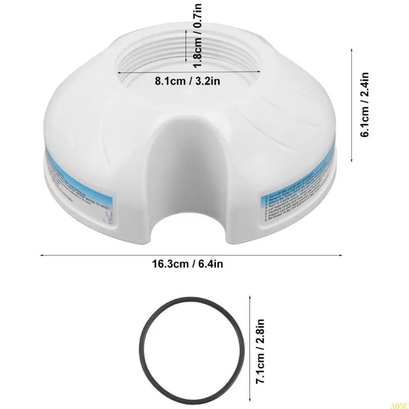 A0NC Pool Nettaiteur Stand pour l'entretien des cellules sel partie piscine remplacement
