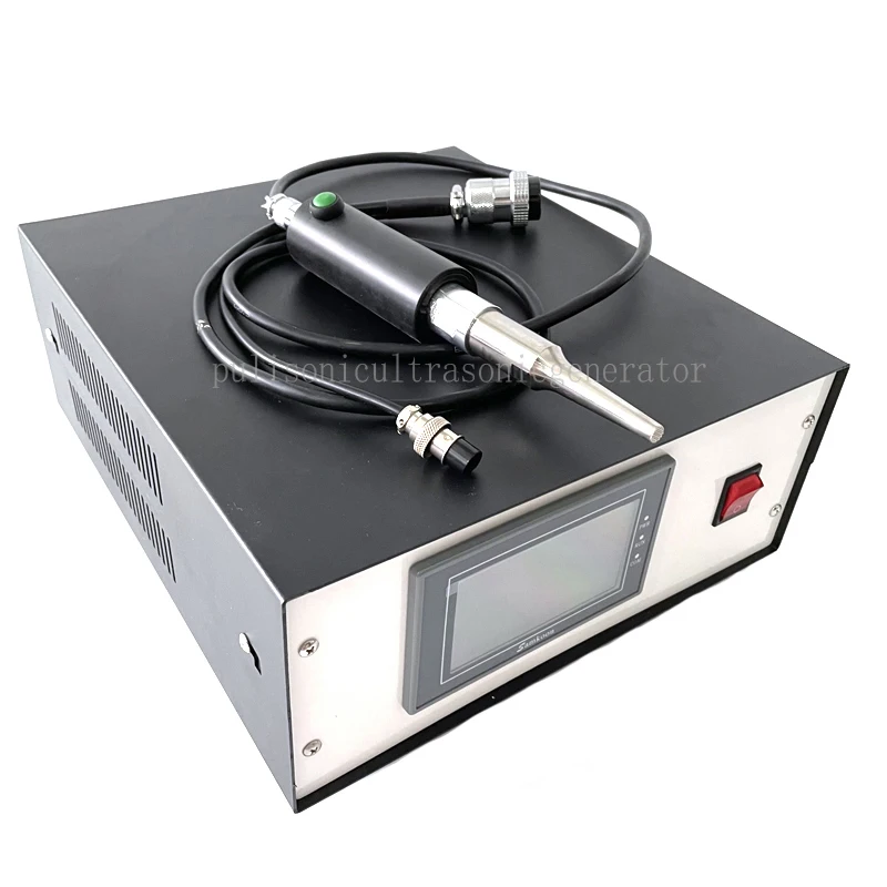 Customized Horn Ultrasonic Handheld Spot Welding Machine 200W For Underwear Belt