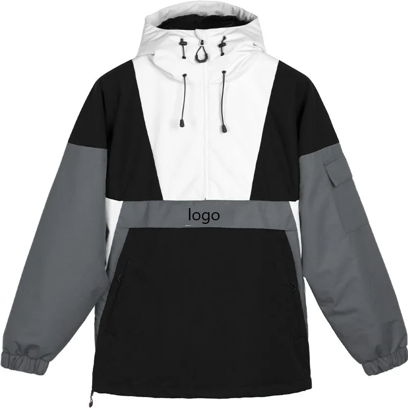 بدلة تزلج جديدة من STLF للرجال والنساء بغطاء للرأس مقاومة للماء والرياح ومتينة #2