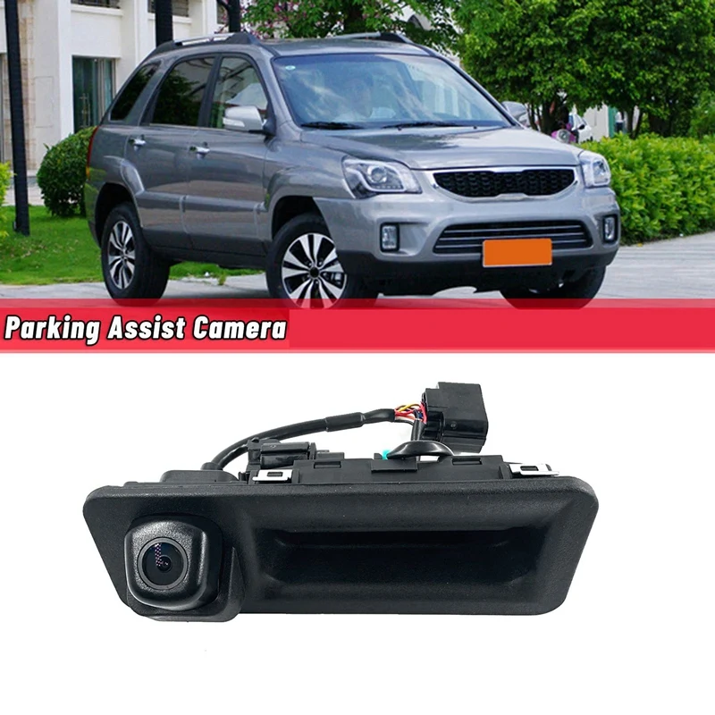 Auto Backup Achteruitrijcamera Assemblage 95760-d9000 95760 D9001 Voor Kia Sportage Kx5 2016-2019 Kofferbak Handvat Achterklep Camera