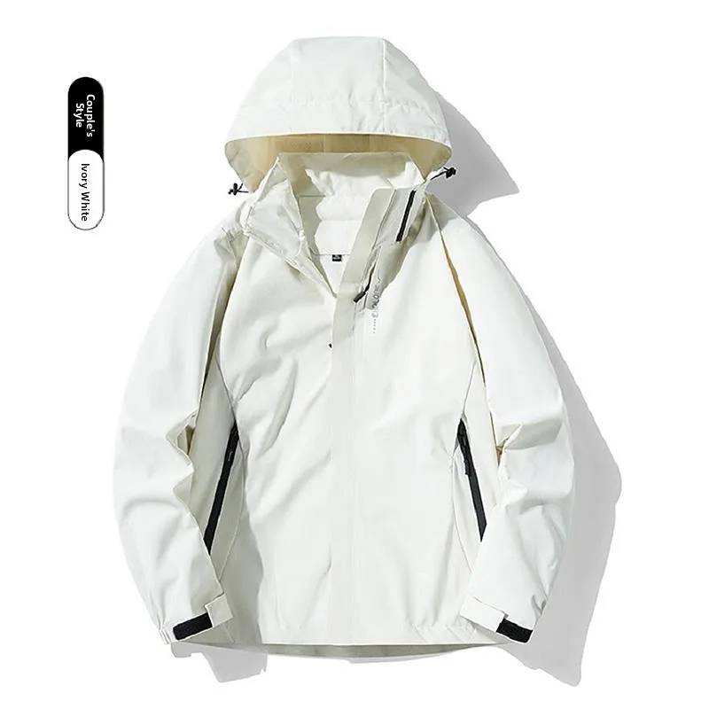 

Lightweight Outdoor Jaet Men's Women's Windproof Waterproof Tee-Proof Hiking Jaet Spring Autumn Thin Top Outdoor Climbi...