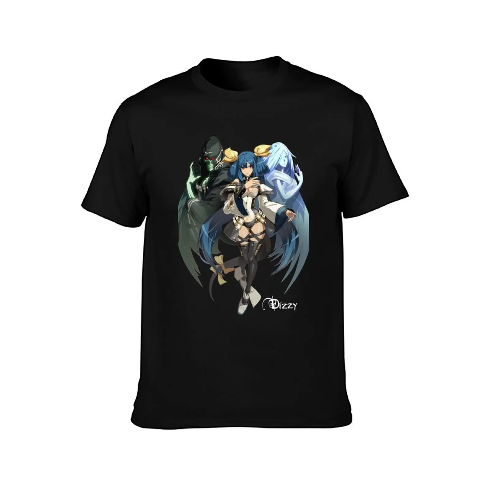 Guilty Gear Dizzy T-Shirt Work Wear Lightweight Tee T-Shirt