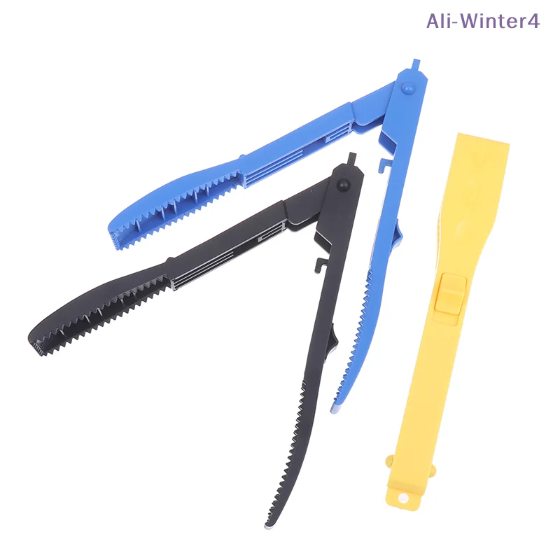 

{DODOA} Outdoor Portable Fish Tongs Small Lightweight Plastic Fish Clamp Fish Control Clip Non-slip Gripper Plier