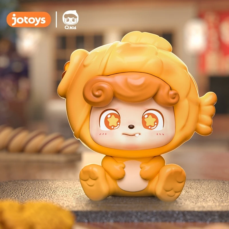 

JOTOYS Mini Blind Box Street Food King QToy Collectible Figure Trendy Plaything Display Piece Cute Toy Qkid Trendy Plaything