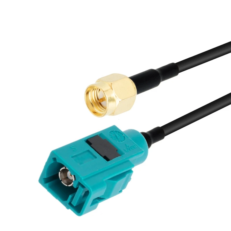 RG-174 فقرا Z نوع ذكر التوصيل أنثى إلى SMA موصل كابل محول RF محوري RG174 تحويل لسيارة مركبة لتحديد المواقع والملاحة #5