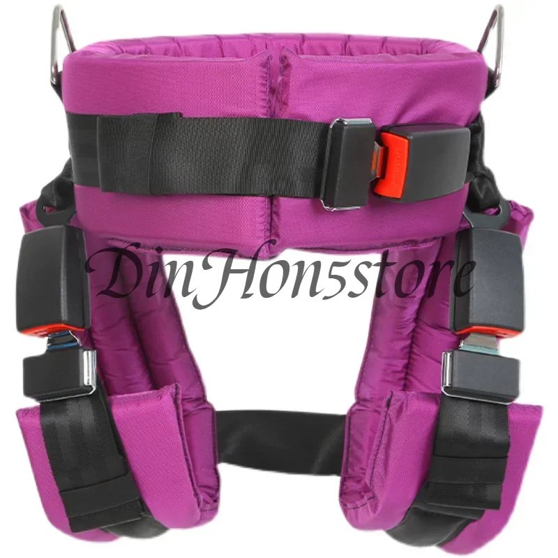 Outdoor bungee bed jumping bed elastic rope safety pocket seat belt amusement equipment protective gear
