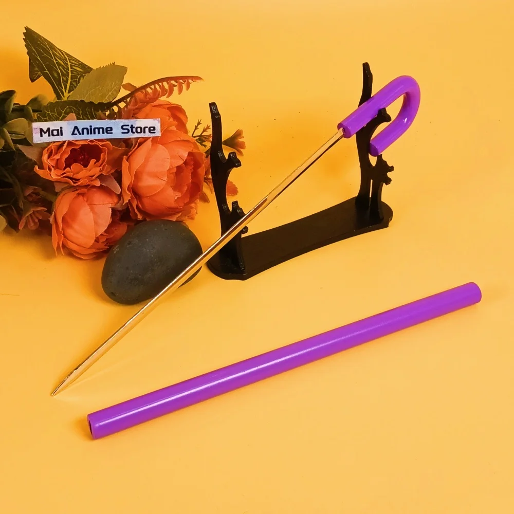 10인치 스틸 로로노아 조로 카타나 철 닌자 나이프 금속 애니메이션 조로 검 실제 크기 카타나 오리지널 사무라이 검 무딘 장난감 선물