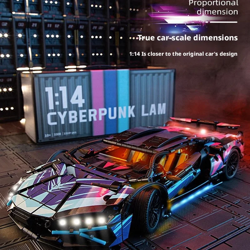 

Новый конструктор 2026: Модель спортивного автомобиля 1:18 для сборки, коллекционный набор для взрослых, игрушка-конструктор для строительства автомобилей и строительных машин