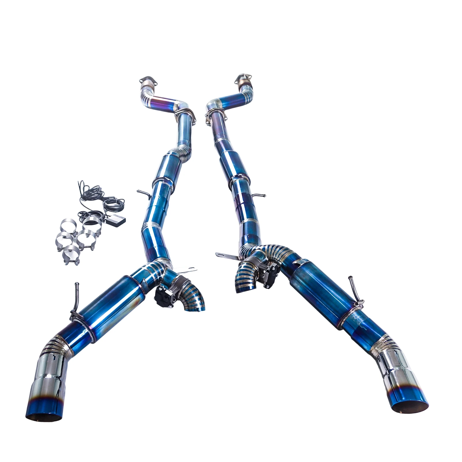 

OEM применимо к Infiniti Q50, Q50S, Q60, Q60S, q70 3.0T 3,7L из титанового сплава Catback с выхлопной системой клапана