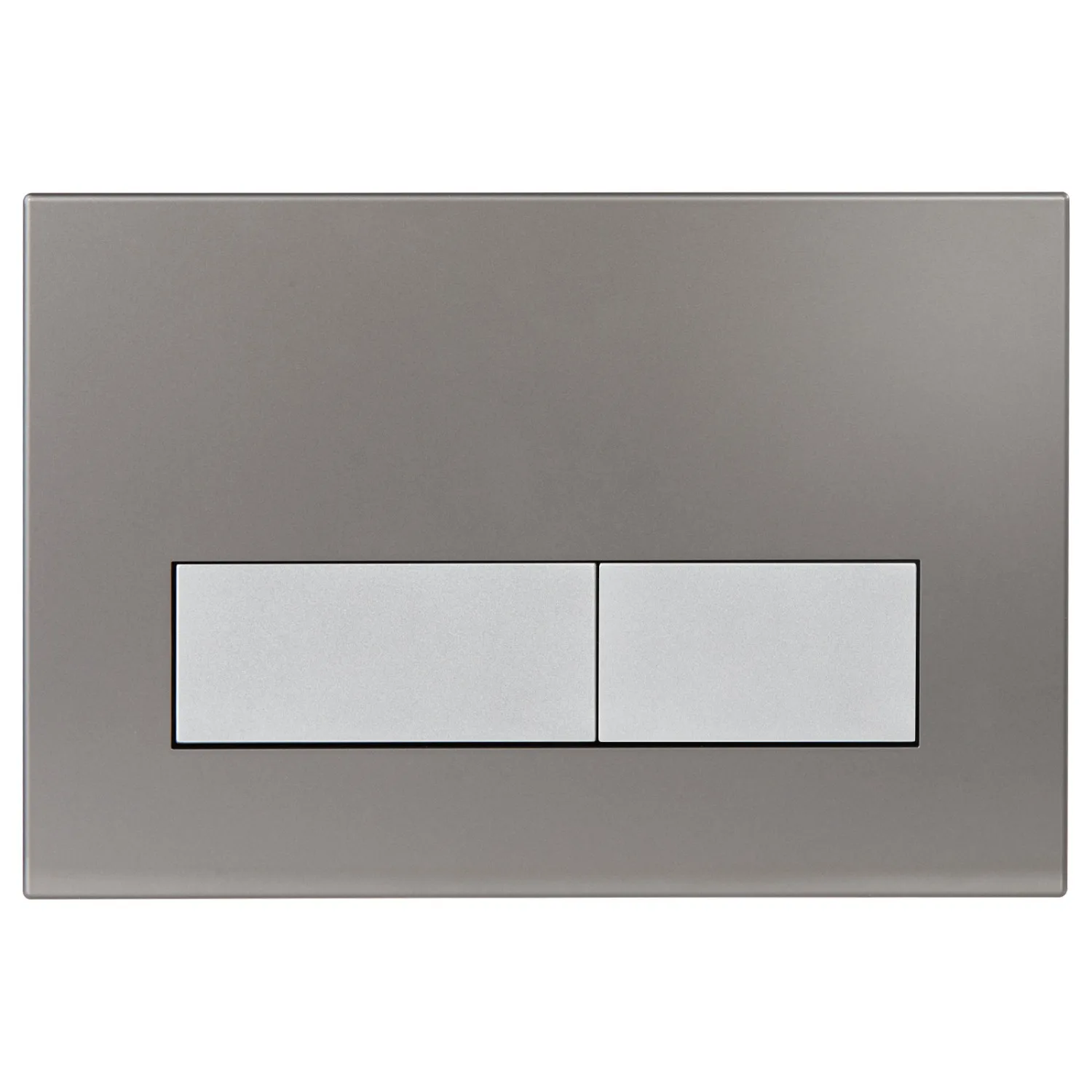 

Dual Flush Button Plate Compatible withGeberit Sigma01 20 30 UP300 & UP320 SeriesCharcoal Panel with Concealed Toilet Tank Parts