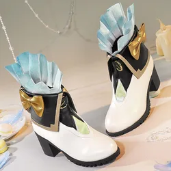 Anime Game Honkai: Star Rail Firefly Cosplay Leather Shoes Boot For Adult Women Halloween Carnival Role play Customized Shoes