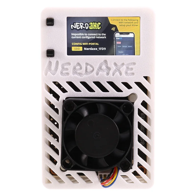 

ABRJ-Nerdaxe Bitaxe Miner BM1366 ASIC Chip 500Gh/S Nerdminer Lottery Mining Miner Solo Lottery BTC Miner