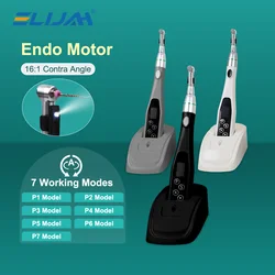 ELIJAH Wireless Dental 16:1 Endo Motor Treatment Root Canal Therapy Instrument Cordless with apex locator Endodontic Instrument