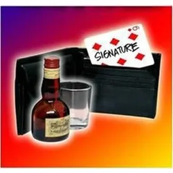 Mao's Wallet,Wonderful Wallet Stage Magic Tricks,Mentalism,Street Magic,Close Up,Accessories,Comedy Magician Bottle From Wallet