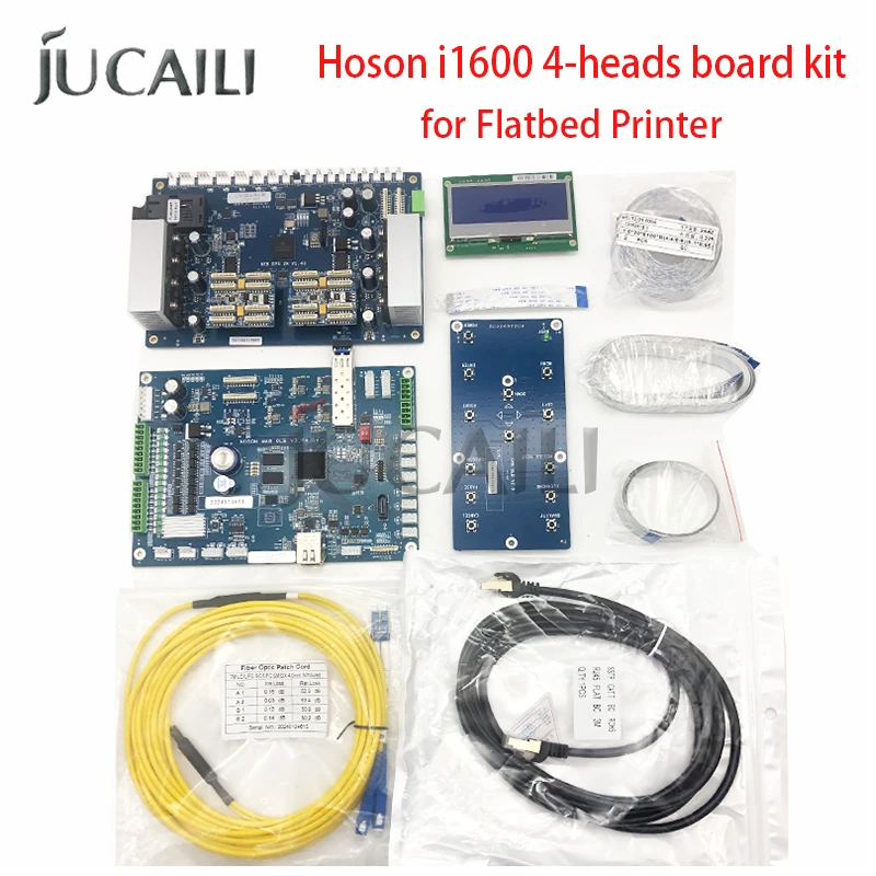 Jucaili Hoson i1600 4-heads board kit for i1600 printhead for flatbed printer network version conversion kit upgrade kit