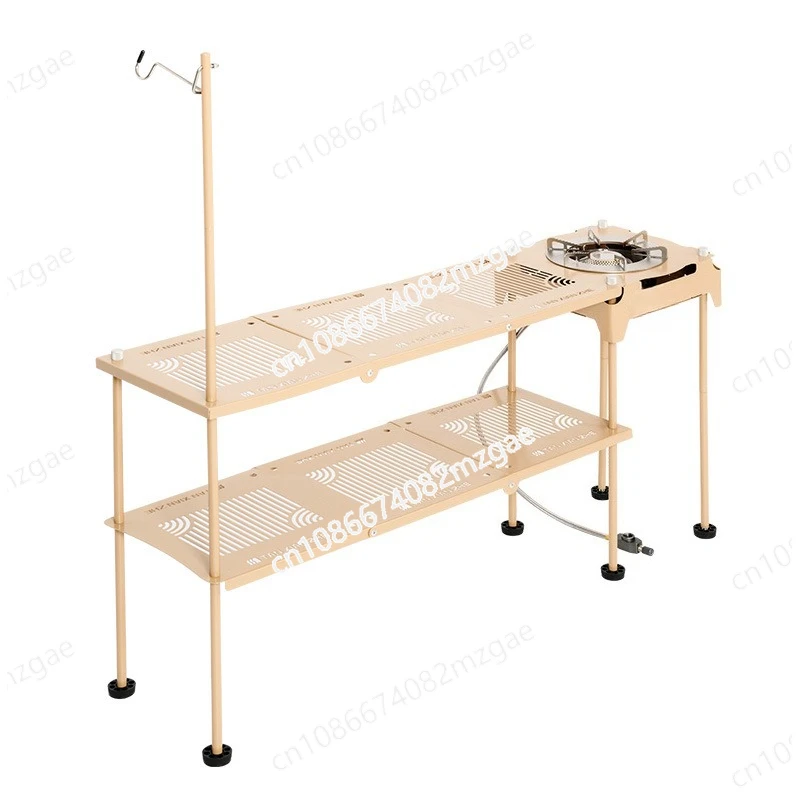 

Outdoor folding table outdoor portable rack