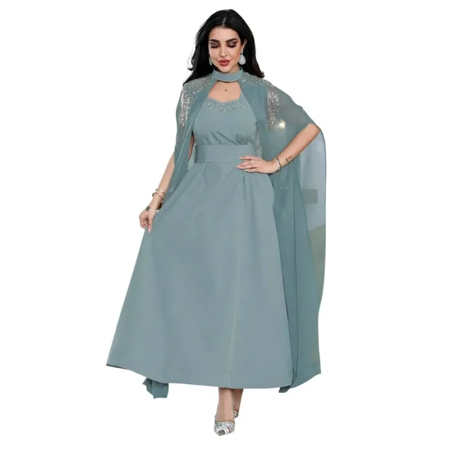 Abaya Muslim Dubai Turkey Islam Kaftans Long Hijab Dress Jalabiya For Women Robe Musulman Femme Caftan Marocain Vestidos Longos