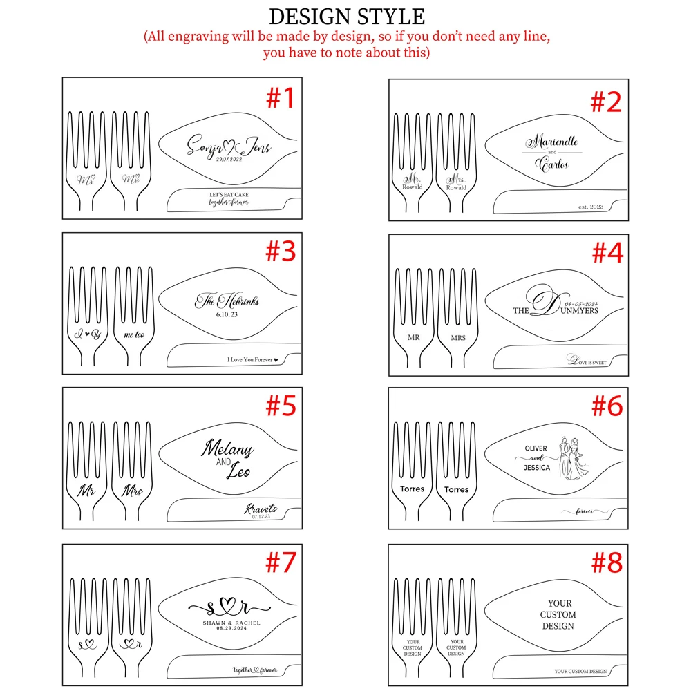 Personalized Wedding Cake Cutting Set Custom Engraved Gifts Wedding Gift For Bridal Shower Unique Anniversary Engagement Gift