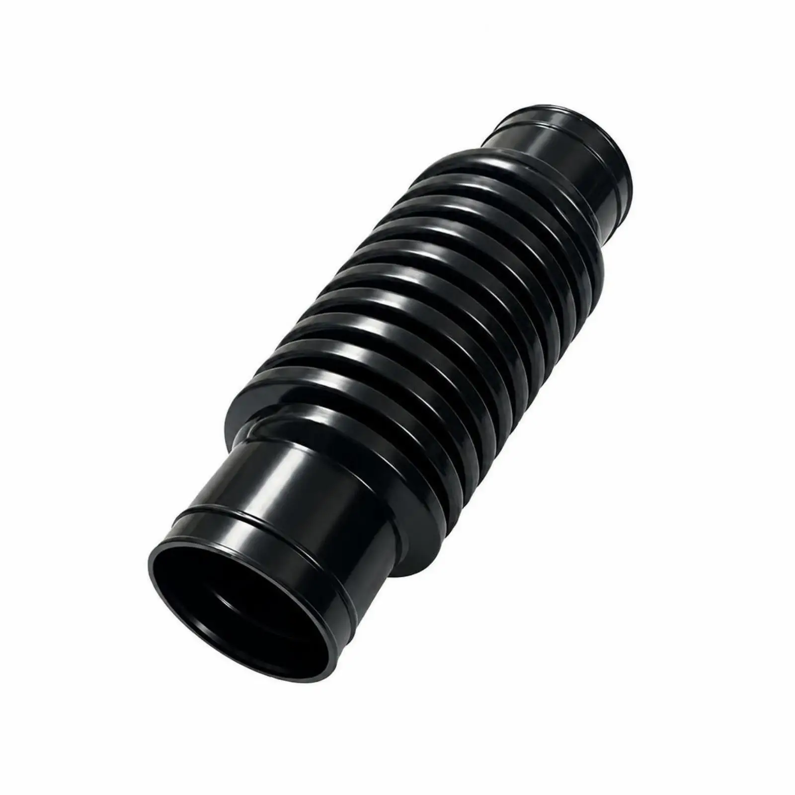 Corrugated Hose Lightweight Flex Tube Black for Outdoor Power Equipment
