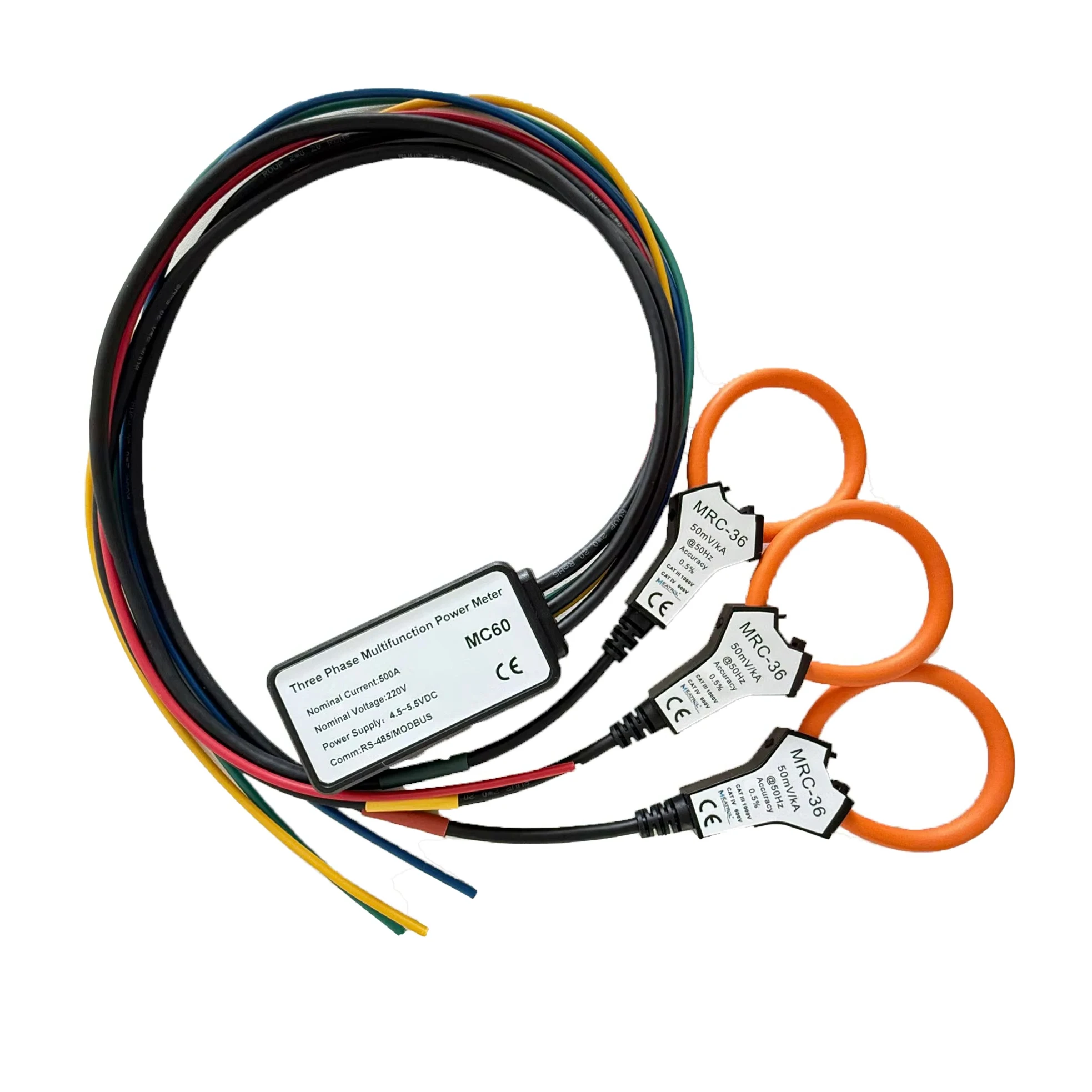 

Мини-измеритель мощности MC61 Modbus RS485 Многофункциональный усилитель Вольт Энергия КВтч Гармоник Пик Попит Счетчик мониторинга энергии